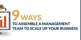 9 ways to assemble management team to scale up business